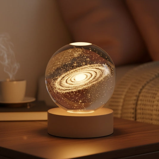 Celestial Glow 3D Crystal Night Lamp
